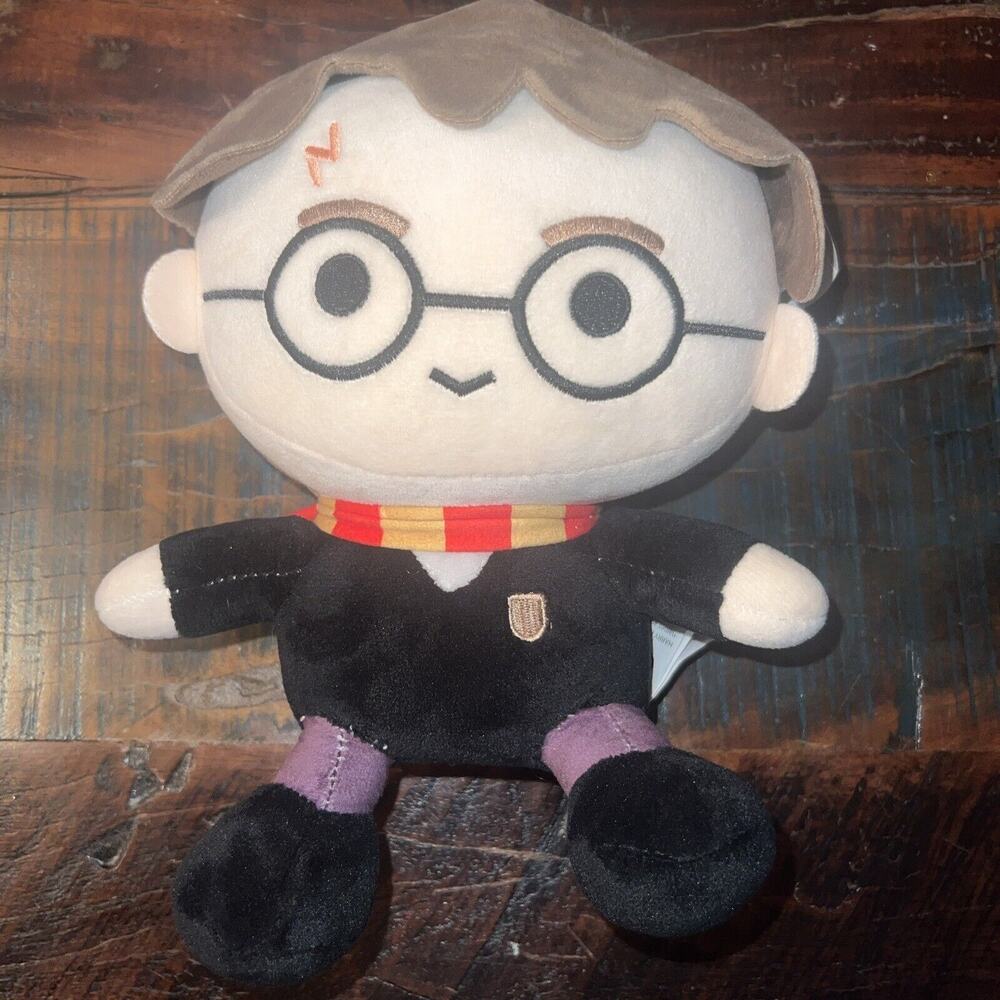 NEW 9" Harry Potter Figural Coin Bank PLUSH TOY Piggy Bank WIZARD WB